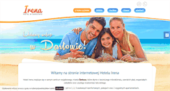 Desktop Screenshot of hotel-irena.pl